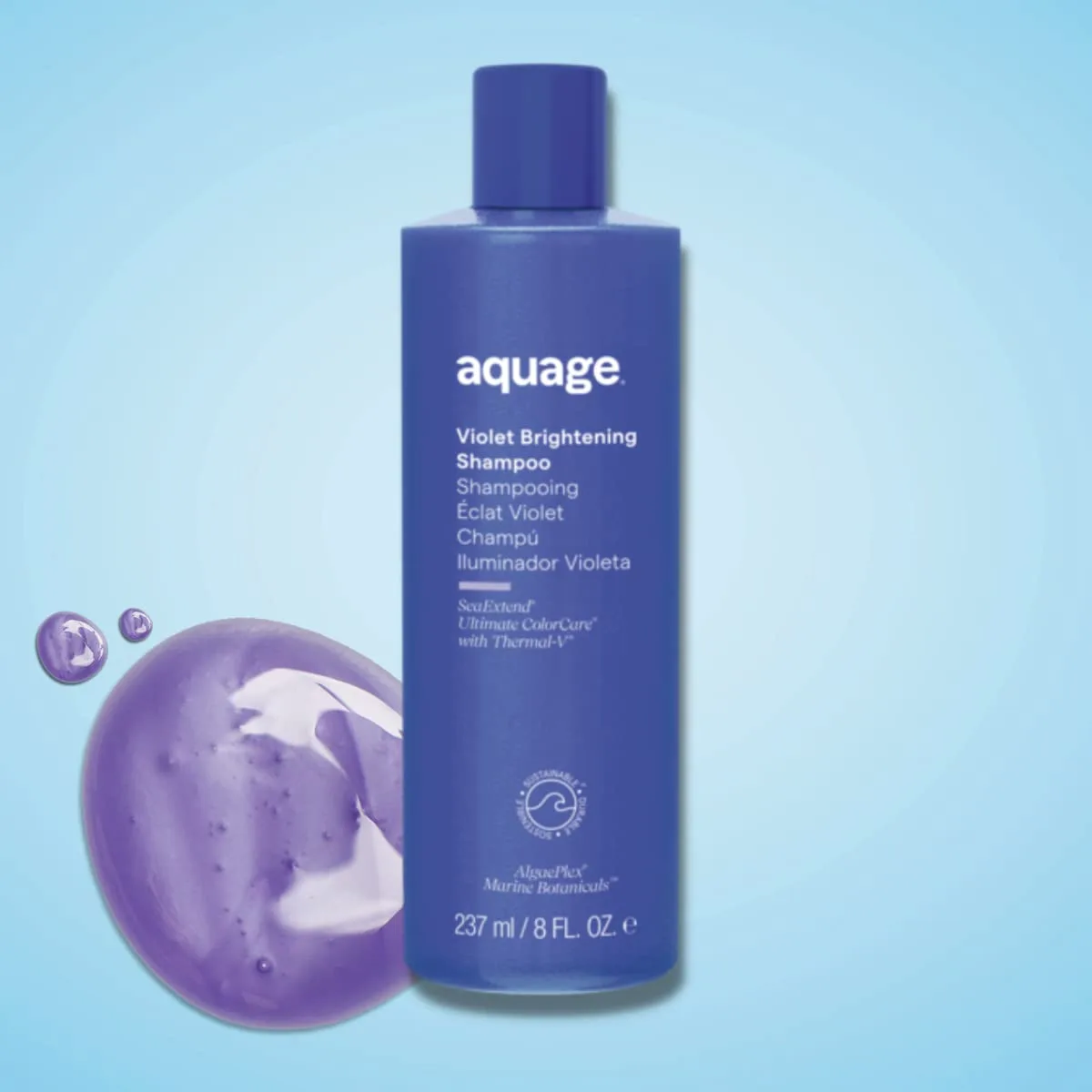 Aquage Фиолетовый осветляющий шампунь, 227 мл. 237 мл (.) — фото 2