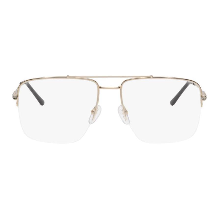 

Металлические авиаторы солнцезащитные унисекс золотые GUCCI