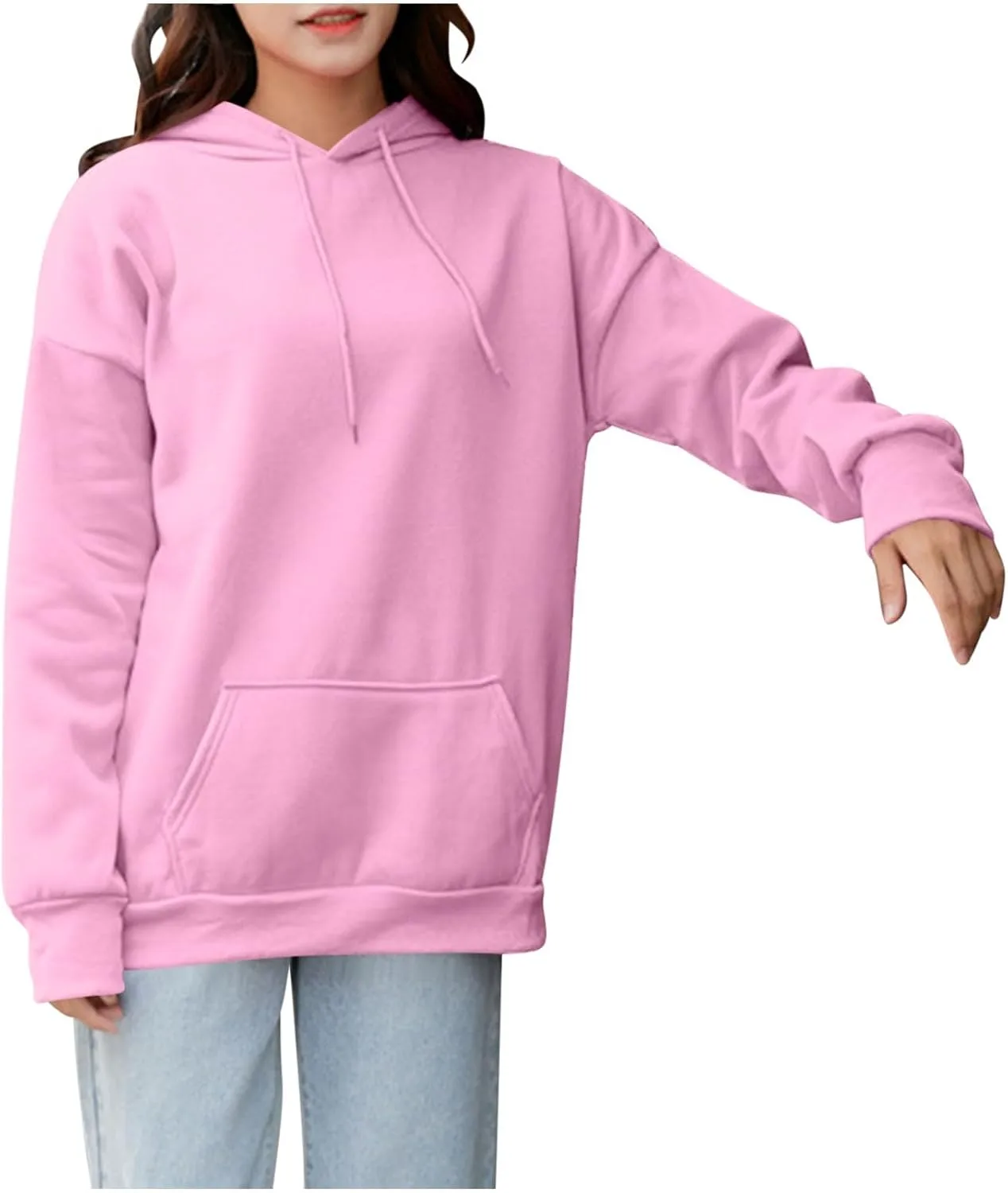 

Толстовка с капюшоном NaRHbrg для женщин, с карманом и кулиской