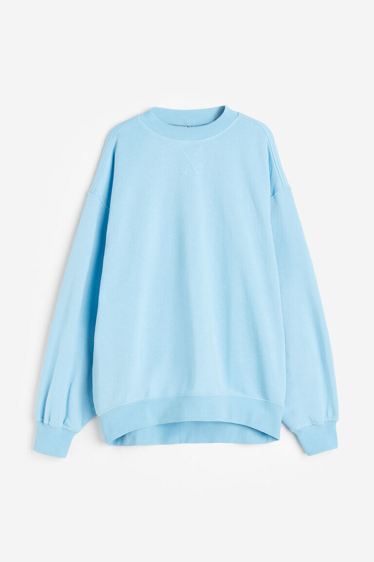 

Толстовка оверсайз H&M, синий