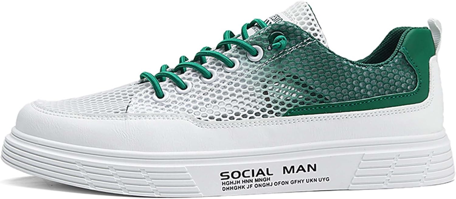 

Модные спортивные кроссовки, ретро минималистичные классические мужские спортивные кроссовки, повседневная обувь Cyyds, зеленый