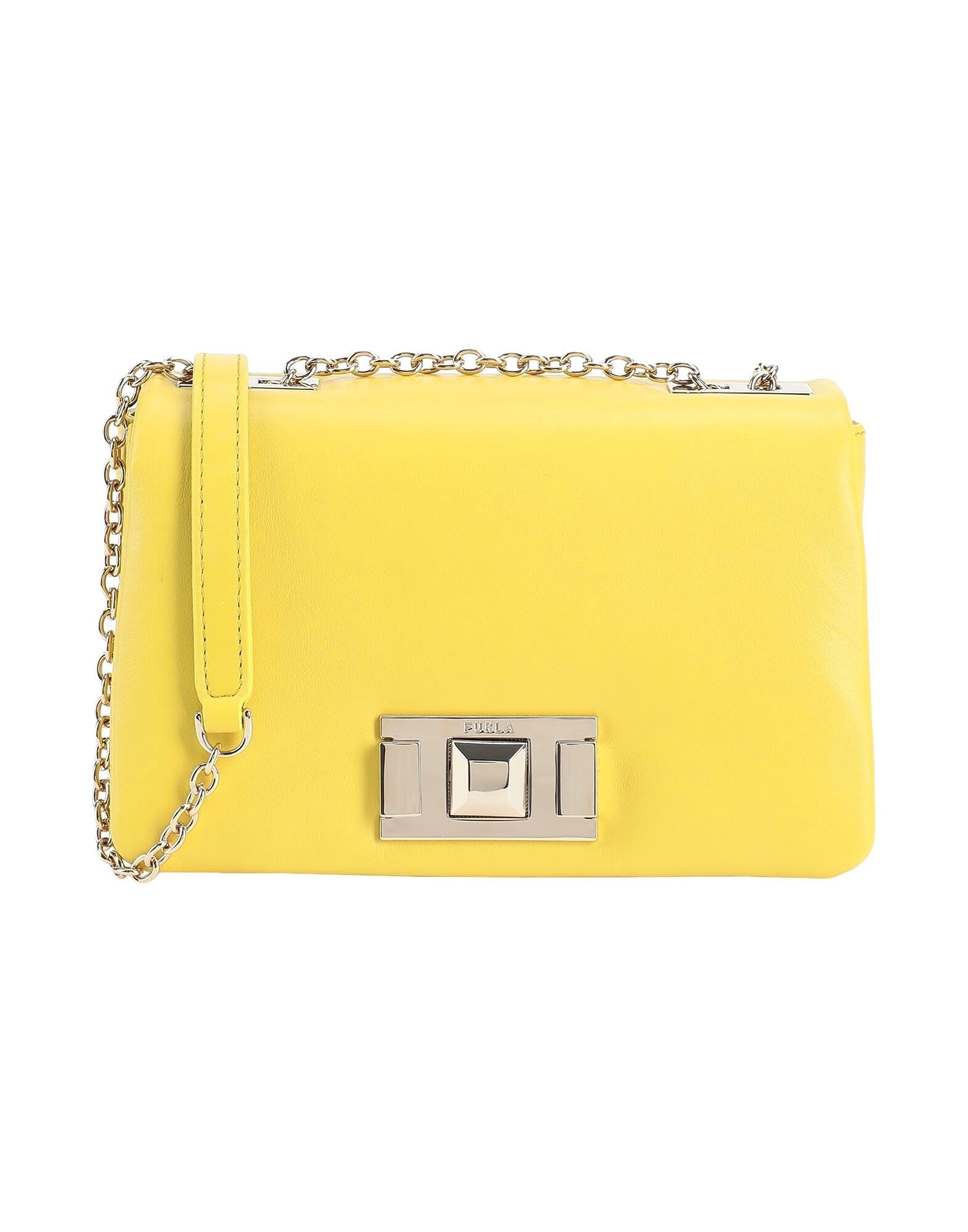 

Сумка через плечо Furla, желтый