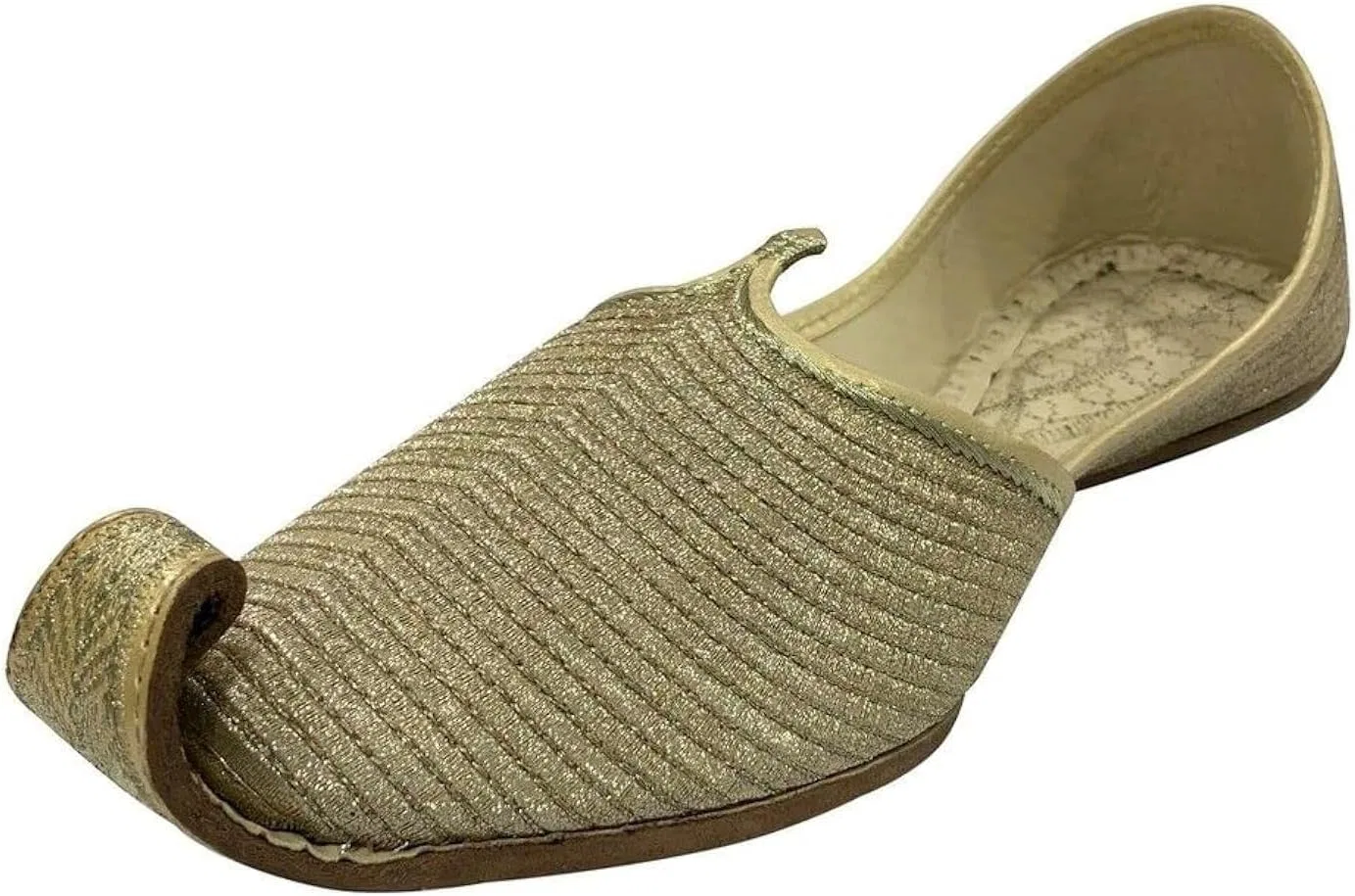 Мужские лоферы с этническим дизайном, Gold Shoe Bazar