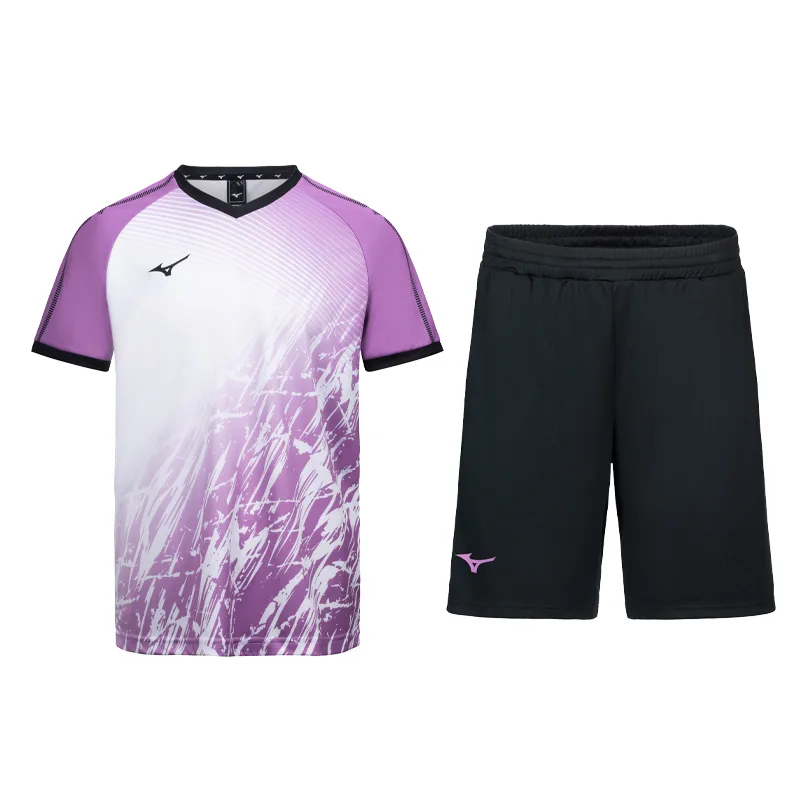 Повседневная спортивная одежда унисекс Mizuno, светло-фиолетовый