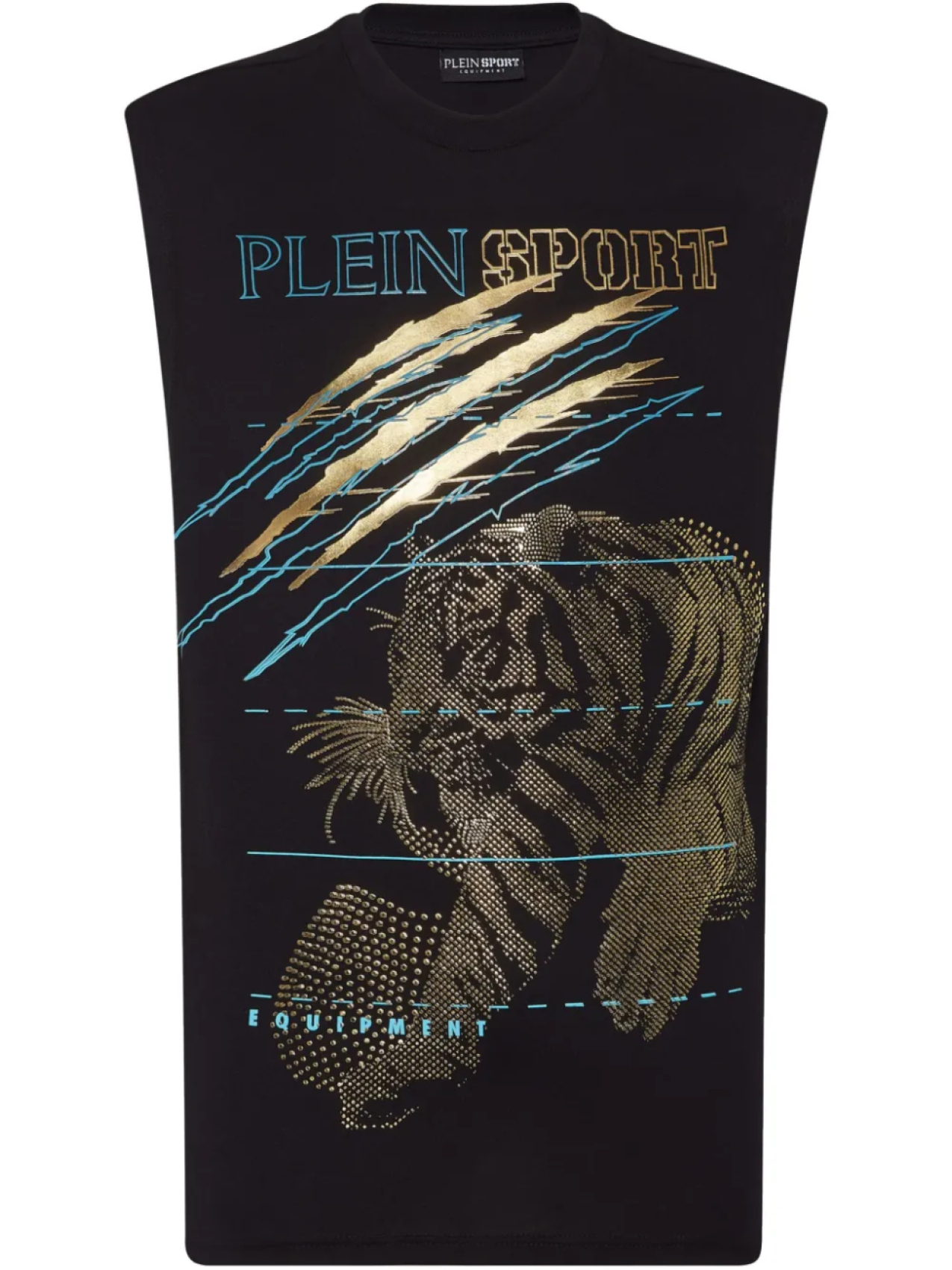 

Футболка Plein Sport Lamina Tiger, черный