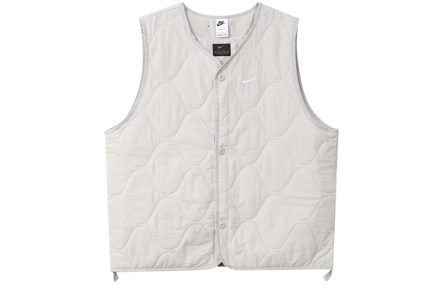 

Мужская жилетка серо-белая Nike, Белый, Мужская жилетка серо-белая Nike