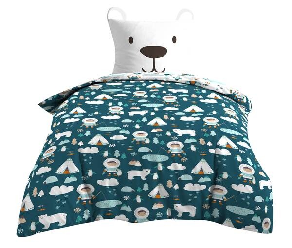 

Комплект постельного белья Dynamic24 Iglu 2tlg., 140x1x200 см, многоцветный