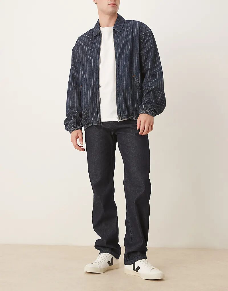 

Прямые джинсы ASOS DESIGN из необработанного денима