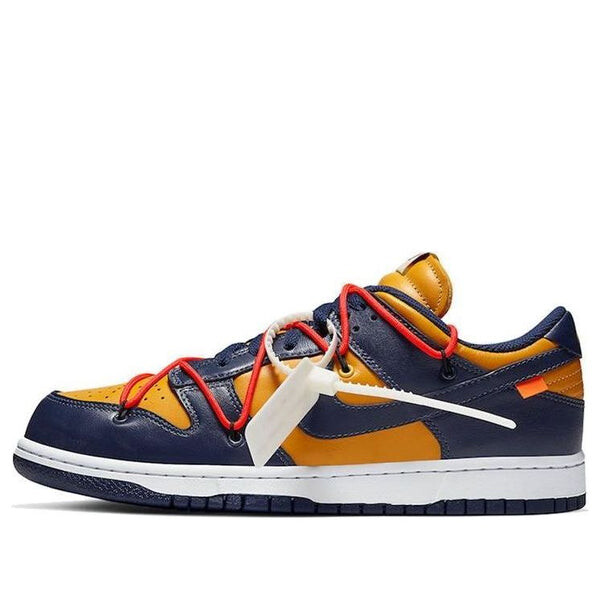 

Кроссовки x off white dunk low Nike, черный