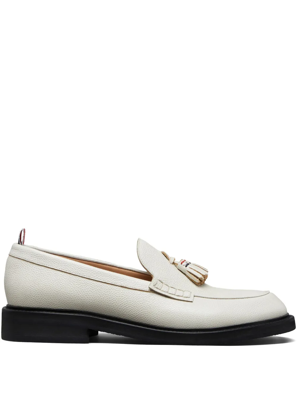 Лоферы с кисточками Thom Browne, бежевый