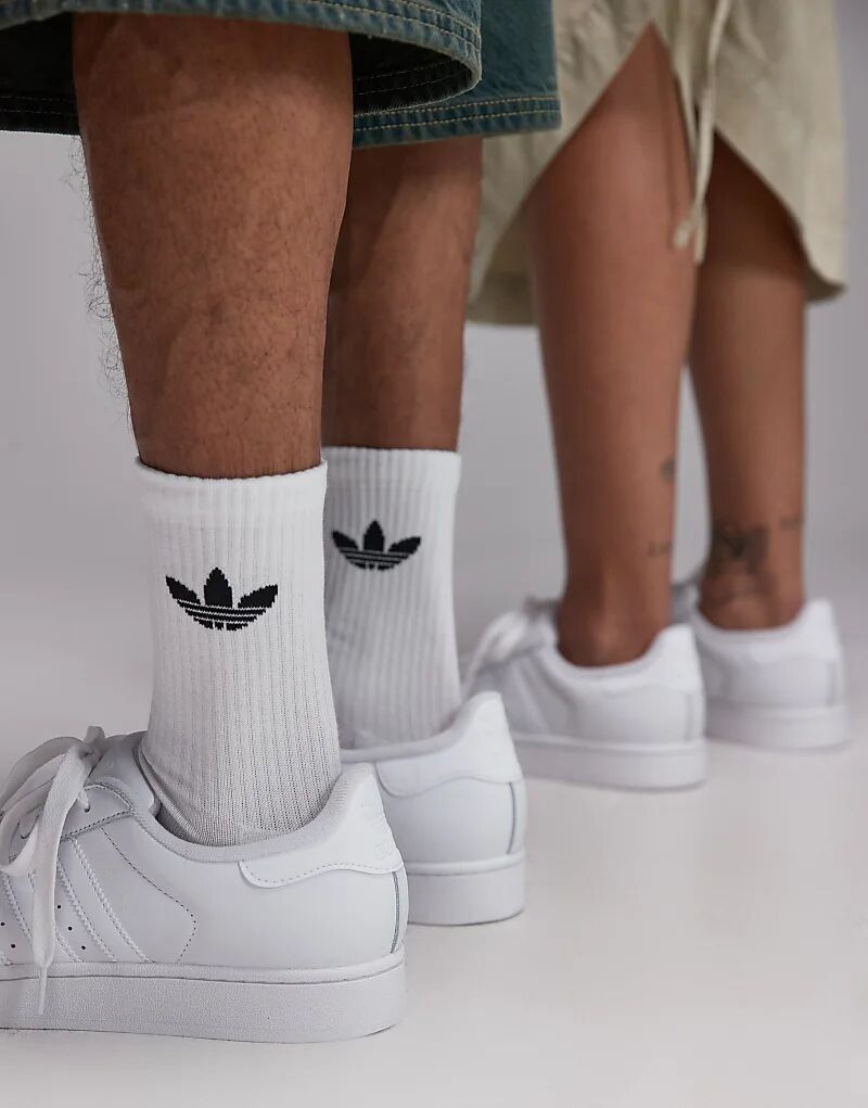 Кроссовки adidas Originals Superstar II белого цвета — фото 4