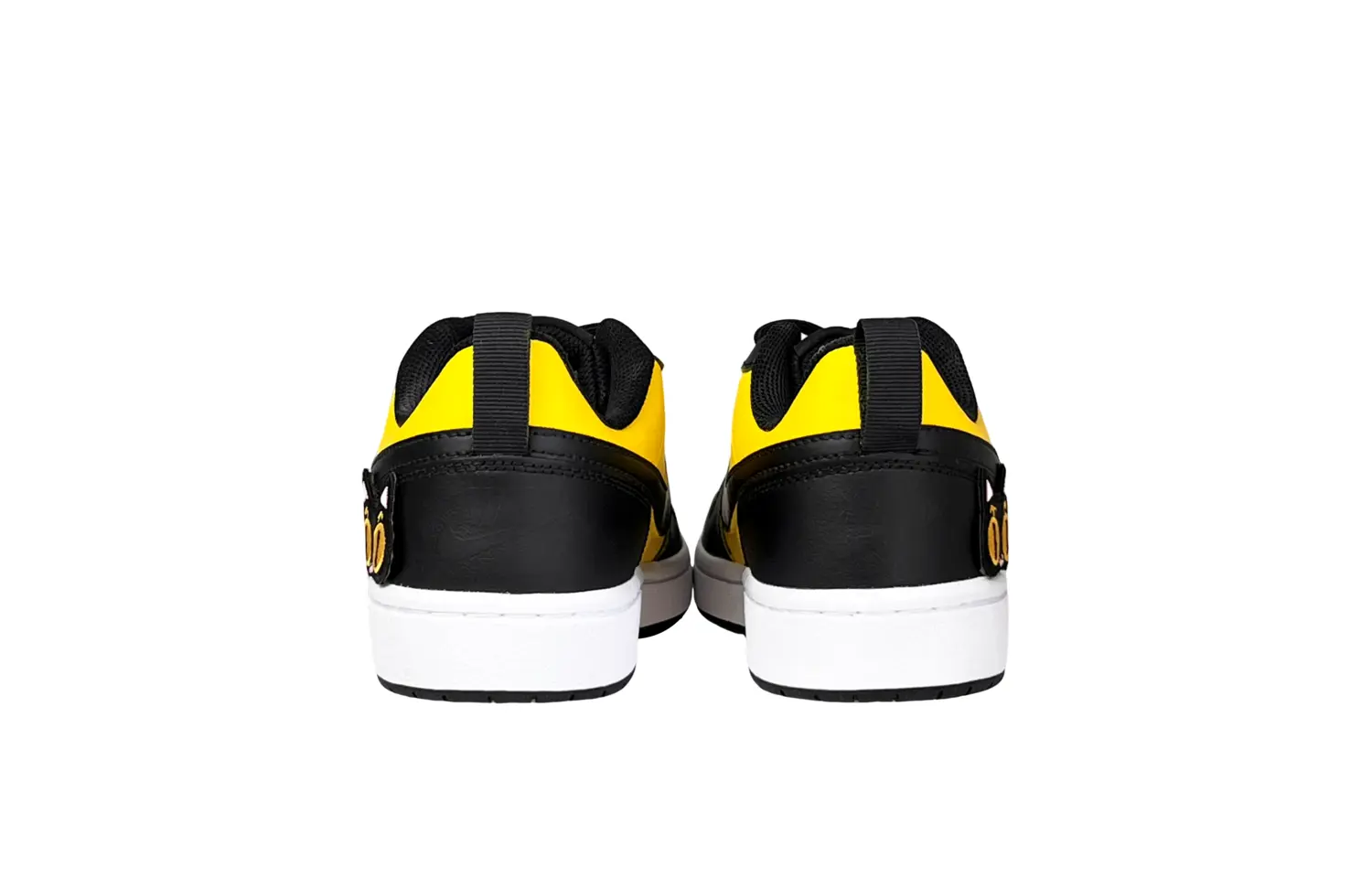 

Кроссовки Nike Court Borough Skateboarding Shoes Women's Low-top Black/yellow, черный/желтый