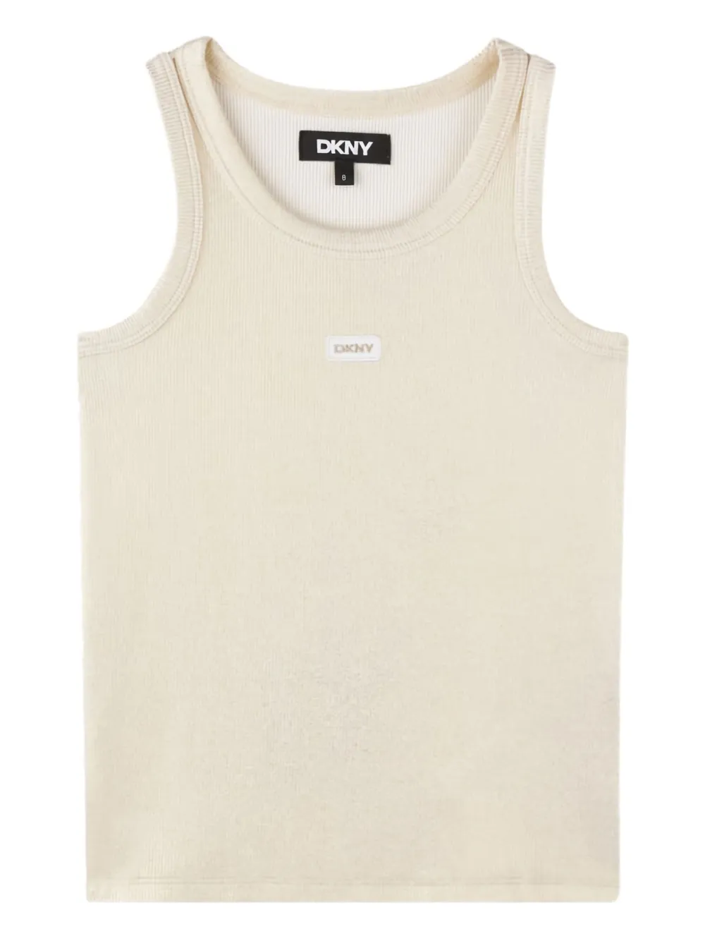 

Ребристый жилет с логотипом Dkny Kids, нейтральный