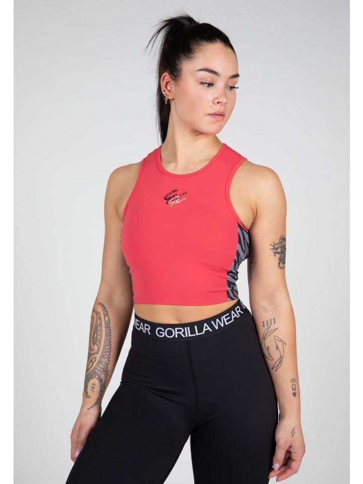 

Функциональная рубашка Gorilla Wear Crop-Top - Zion - Rot