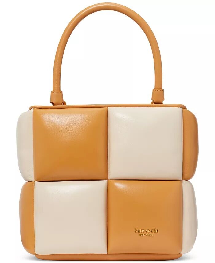 

Сумка-тоут Boxxy из гладкой кожи с цветными блоками Kate Spade New York, мультиколор