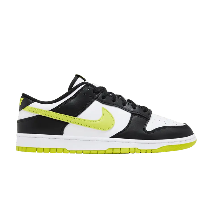 

Кроссовки Nike Dunk Low 'Black Bright Cactus', черный