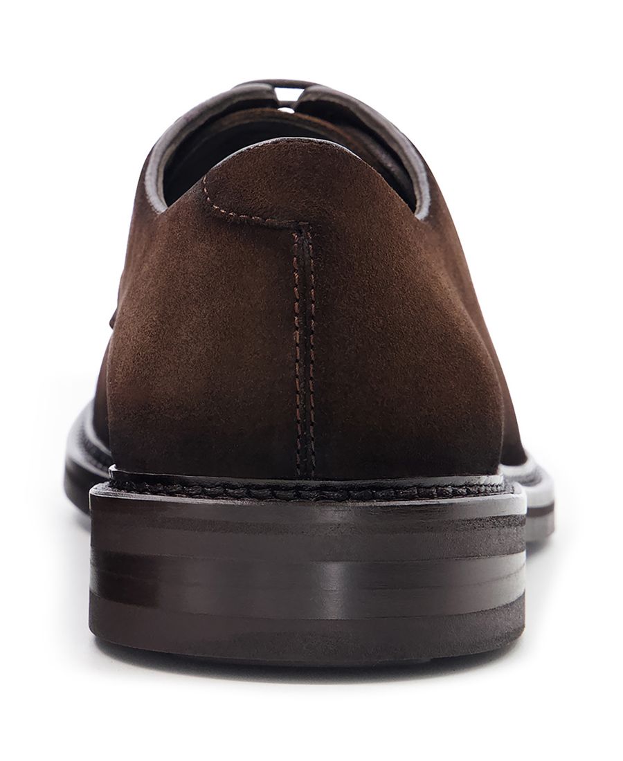 Мужские туфли-дерби Mason с закругленным носком Anthony Veer, Dark Brown — фото 3