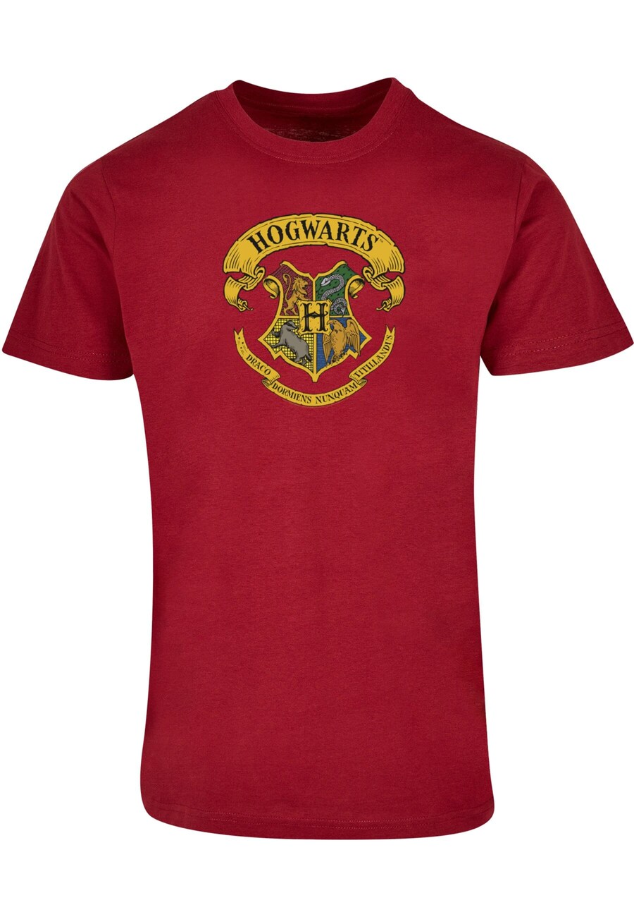 

Классическая футболка ABSOLUTE CULT Shirt Harry Potter - Hogwarts Ribbon Crest, цвет ruby red
