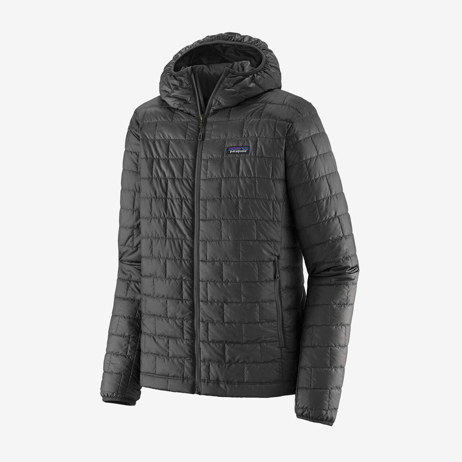 

Мужская нано-пуховая толстовка Patagonia, серый