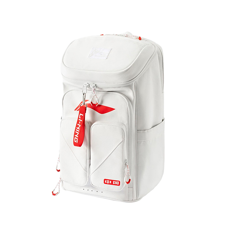 

LiNing Полиэстеровый Рюкзак Унисекс Мультиколор, Белый