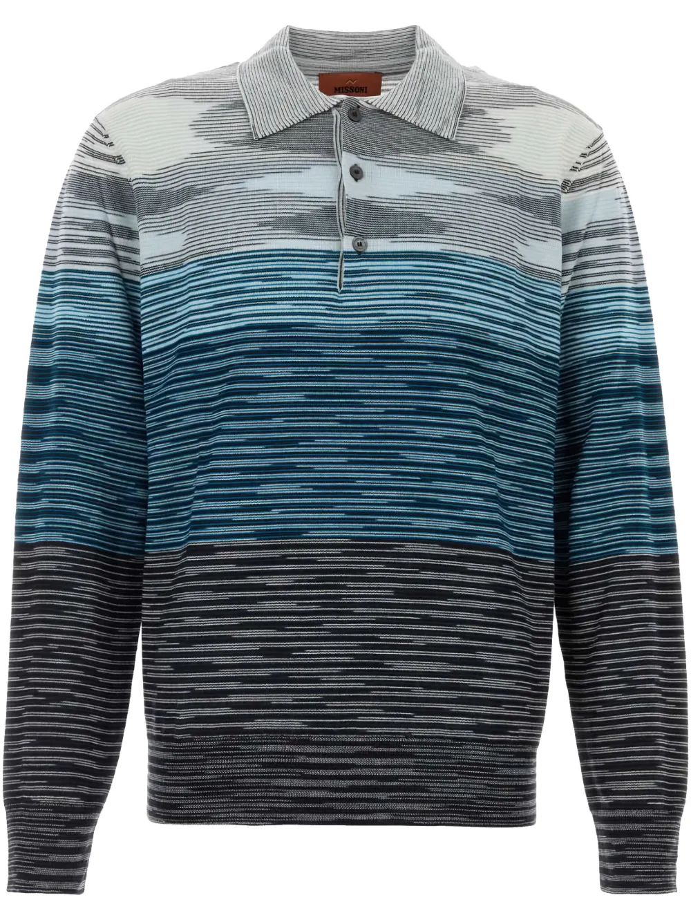

Рубашка поло с вышивкой Missoni, синий