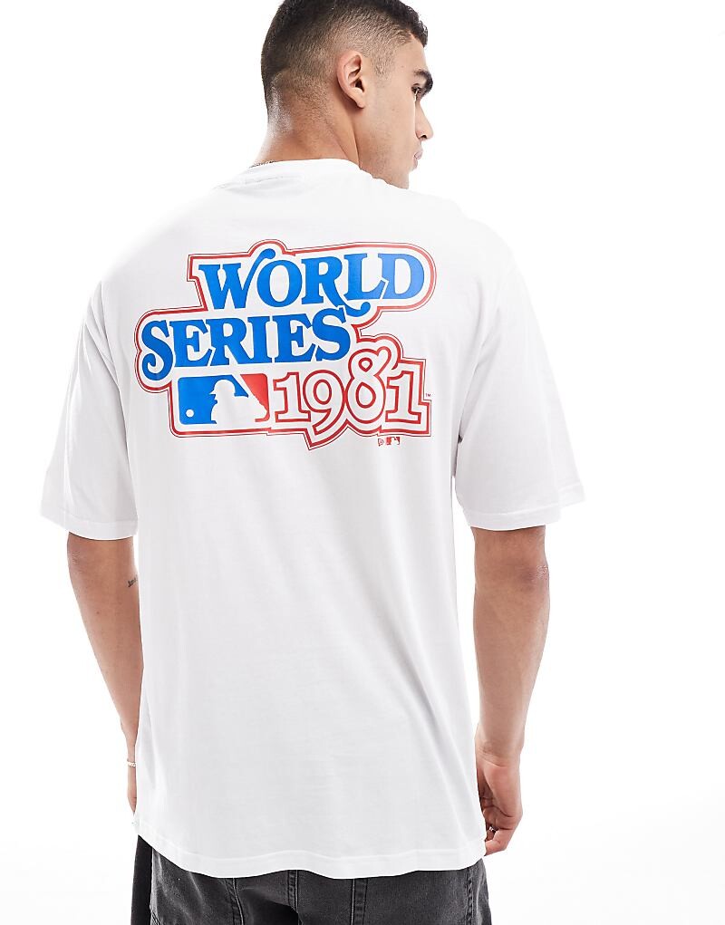 

Новая эра – LA Dodgers – Белая футболка с надписью World Series