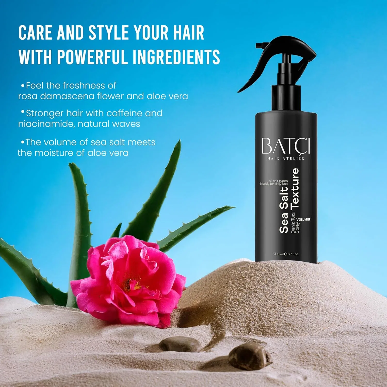 Спрей для укладки волос BATCI Hair Atelier Sea Salt Texture Spray Batci Hair Atelier — фото 3