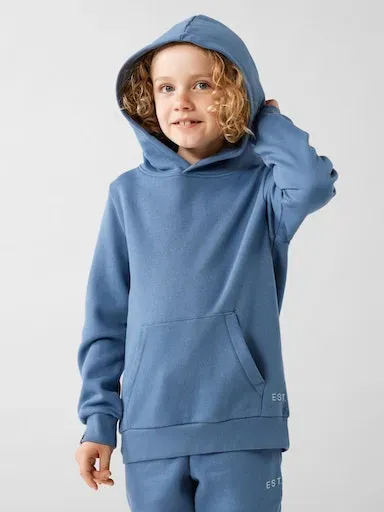 

Толстовка с капюшоном Name It "NKMMALIC LS SWEAT WH BRU NOOS", голубой