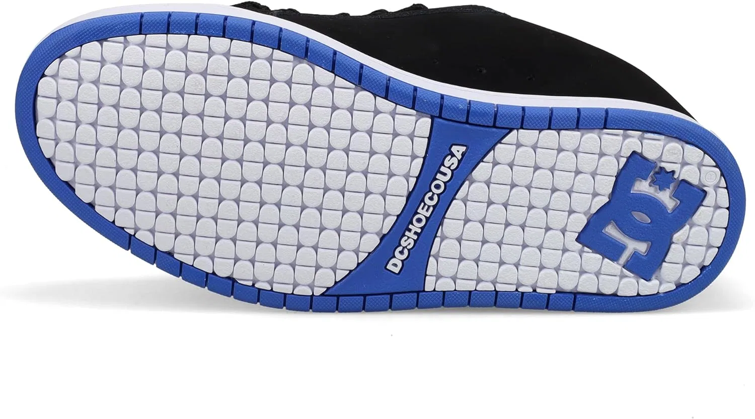 Кроссовки для скейтбординга DC Shoes Court Graffik, Black/Blue — фото 4