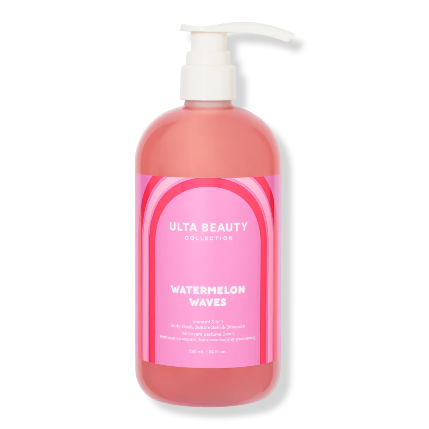 

Ароматизированный гель для душа 3-в-1, пена для ванны и шампунь. ULTA Beauty Collection, Watermelon Waves