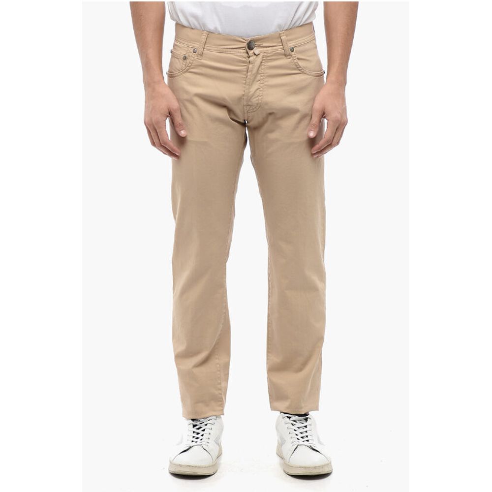 

Бежевые хлопковые брюки Corneliani, Beige