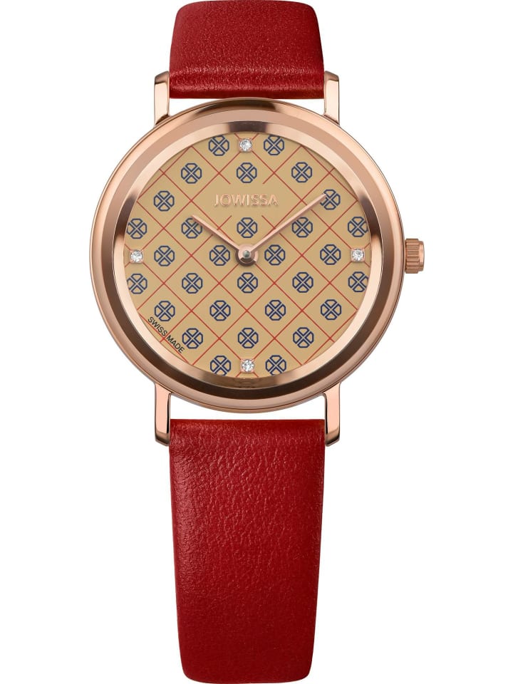 

Jowissa Аналоговые женские часы красного цвета