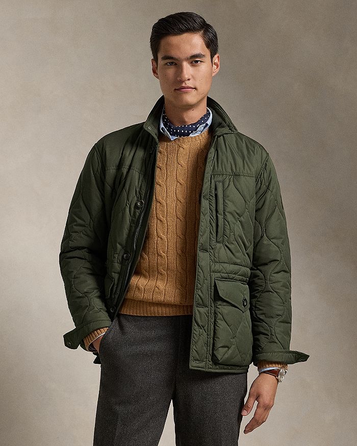 

Стеганая куртка Eastham Utility Polo Ralph Lauren, зеленый