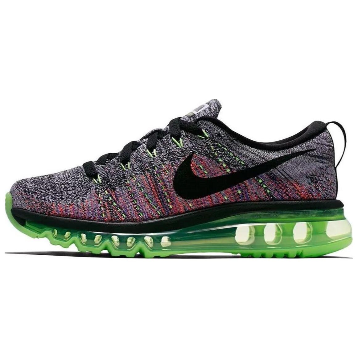 

Кроссовки Nike Flyknit Max Ghost Green Multi-Color Women's, зеленый