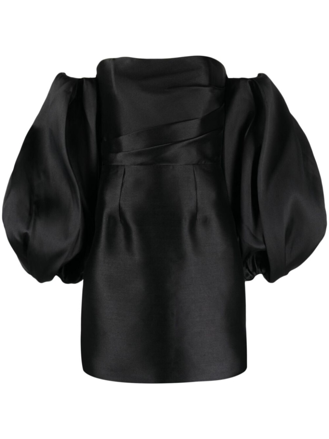 

Solace London платье мини The Bella с объемными рукавами, черный