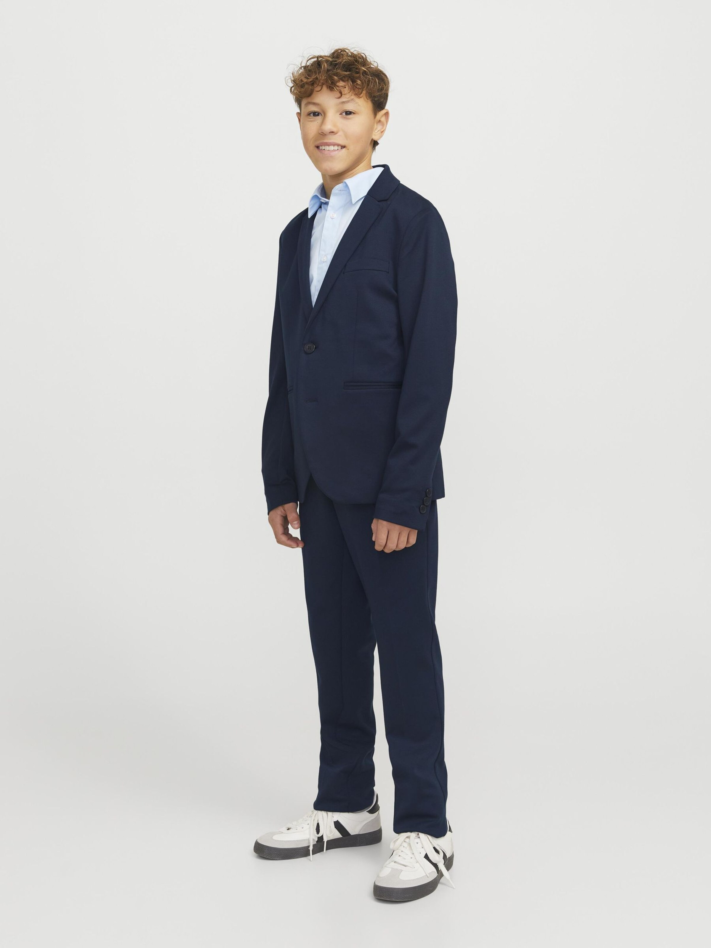 Jack & Jones Junior Костюм Regular 'JJEJAxon' в цвете Navy — фото 3