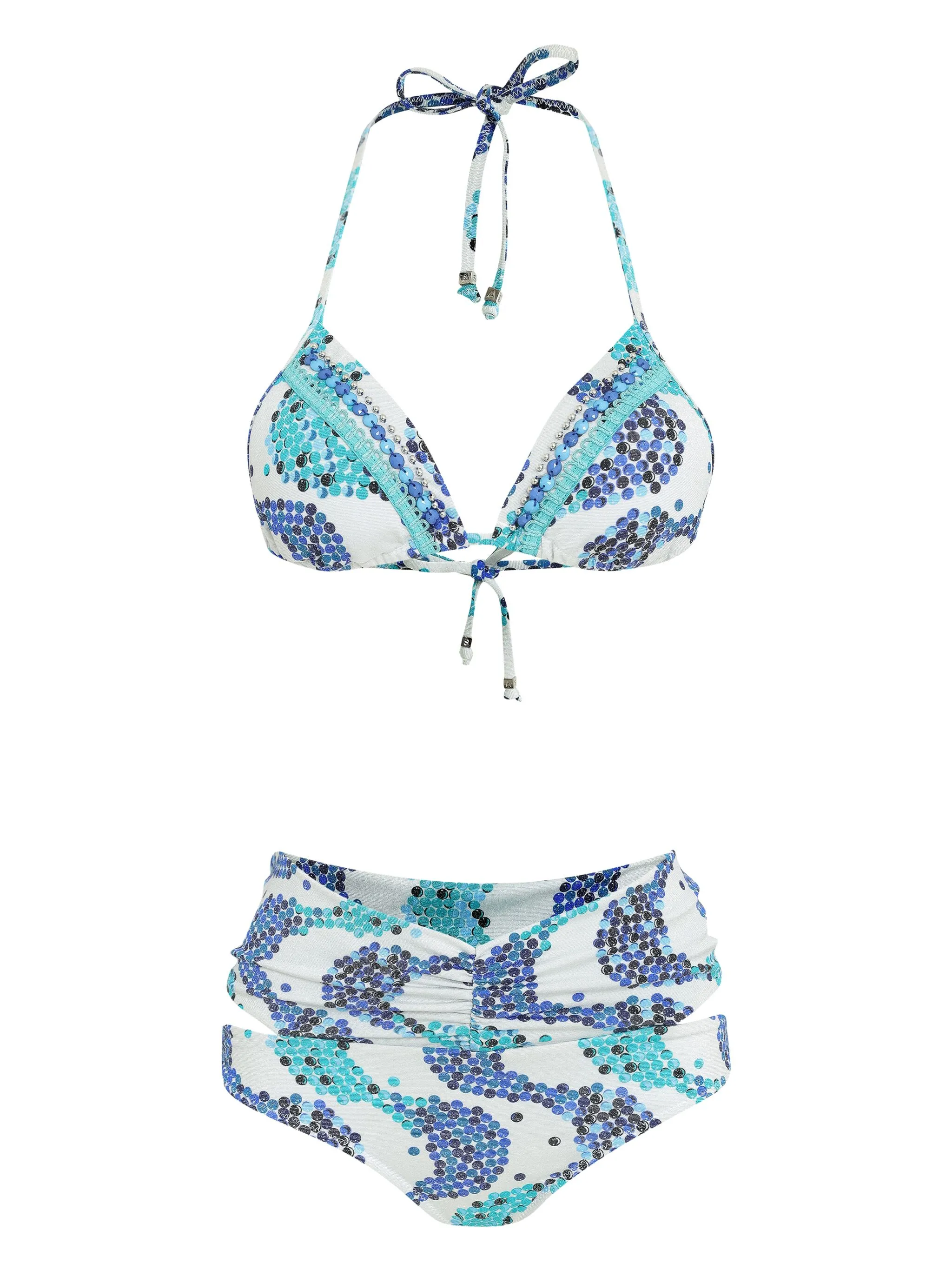 

Бикини с вырезами Amir Slama, белый