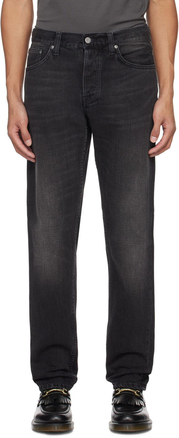 

Черные джинсы Steady Eddie II Nudie Jeans, цвет Black change