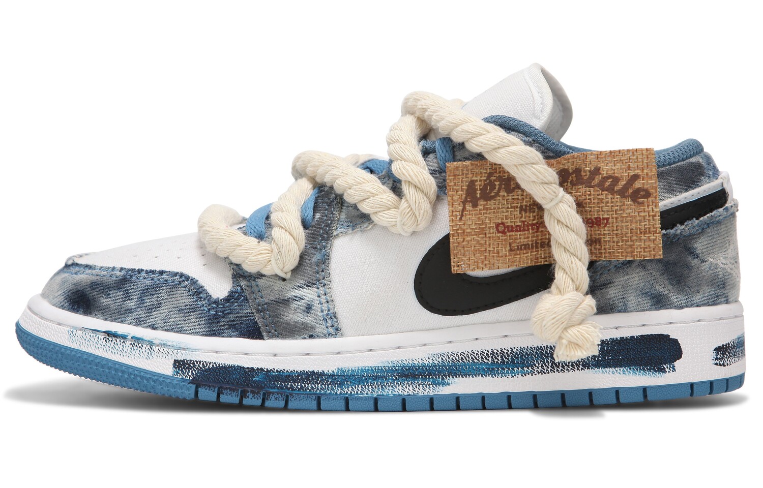 

Jordan Air Jordan 1 винтажные баскетбольные кроссовки женские, Dark Blue
