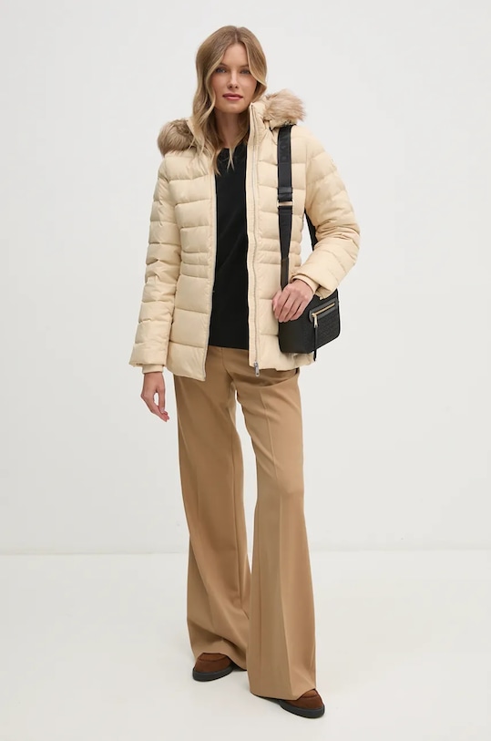 

Пуховая куртка Tommy Hilfiger, бежевый