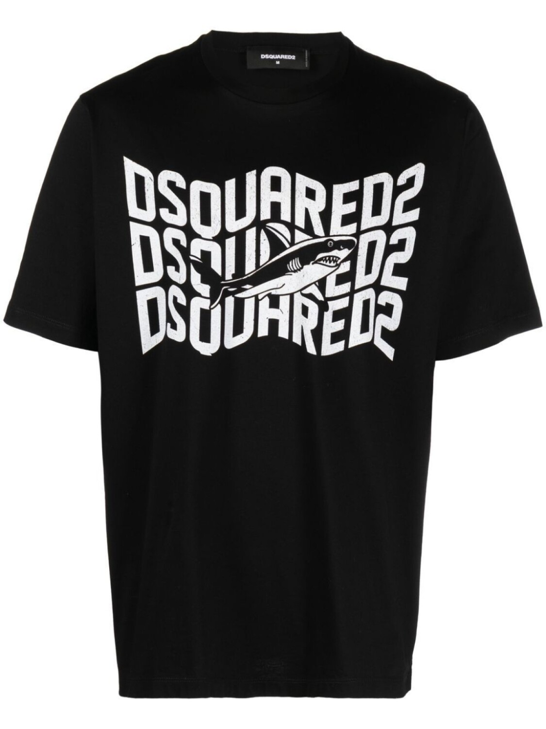 

Dsquared2 футболка с логотипом, черный