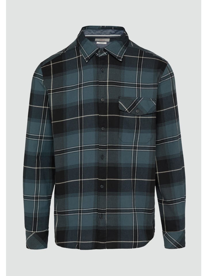 

Рубашка цвета 95N2_сланцево-серый s.Oliver