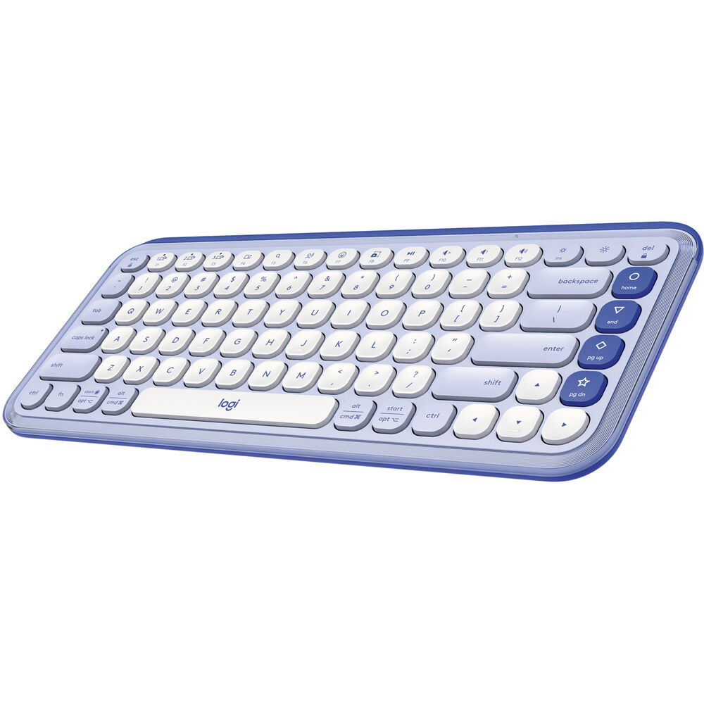 

Беспроводная клавиатура Logitech POP ICON KEYS (сиреневый и бежевый)