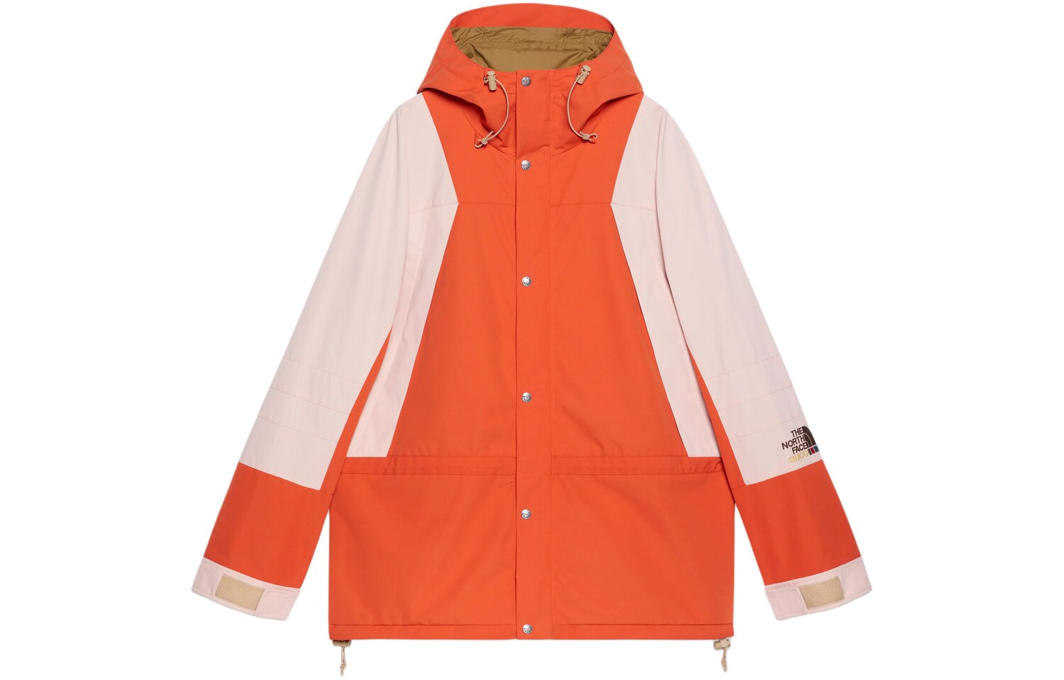 

Мужская куртка The North Face X, оранжевая Gucci, оранжевый
