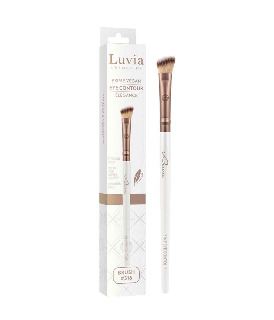 

Кисть для теней Luvia Prime Vegan Eye Contour - Elegance 316, 1 шт.