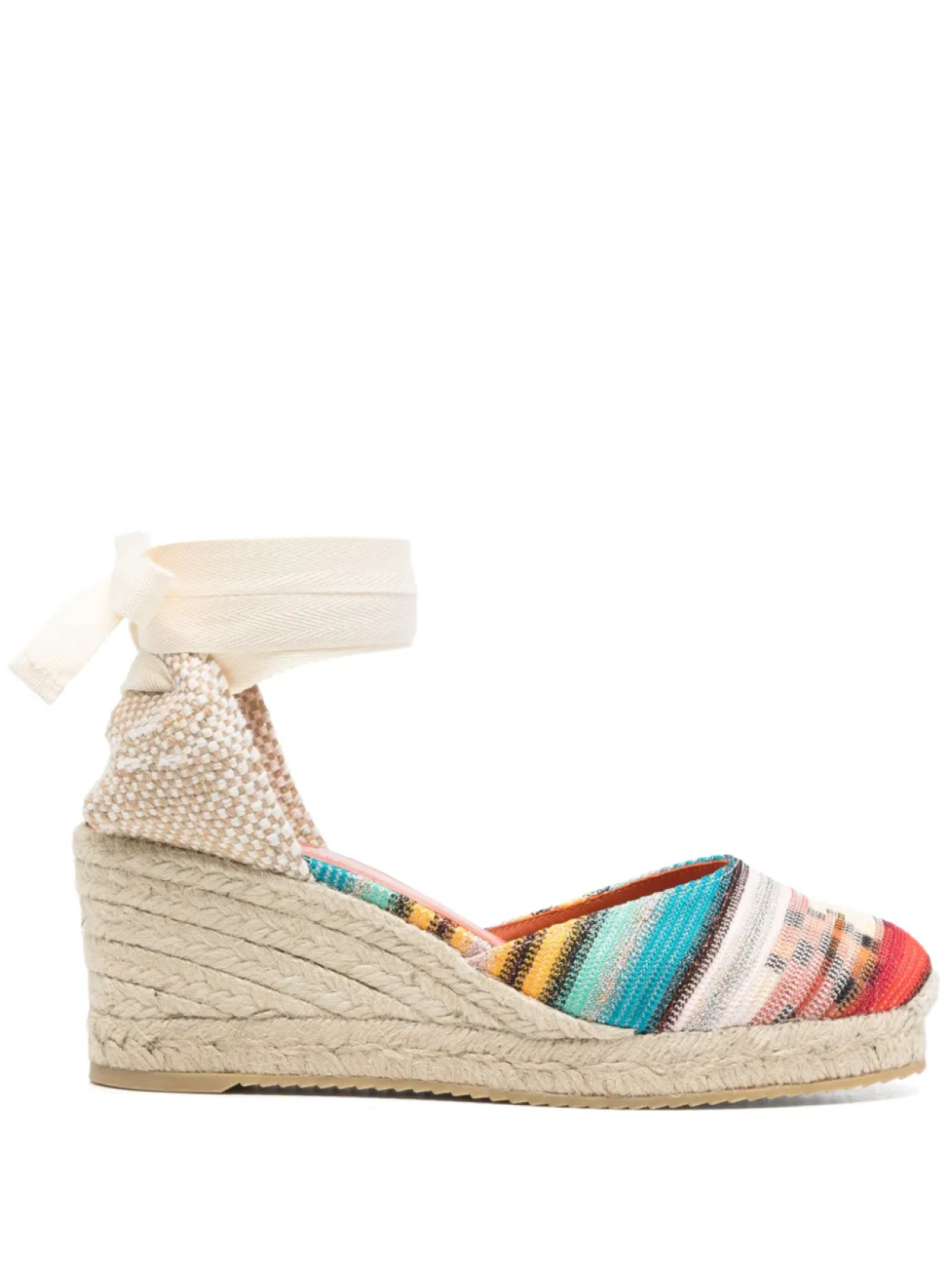65 мм вязаные эспадрильи Missoni, нейтральный