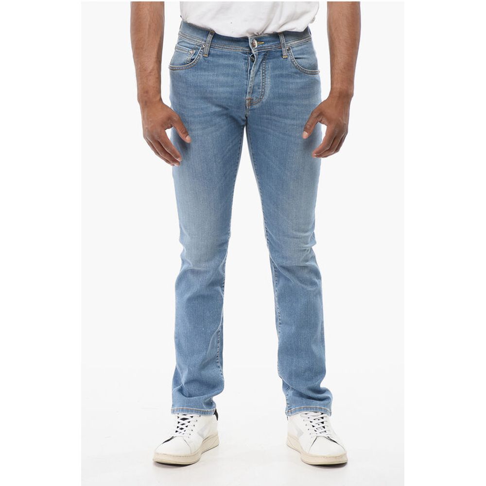 

Джинсы ID Stretch Cotton Slim Fit 16 см Corneliani, Light Blue