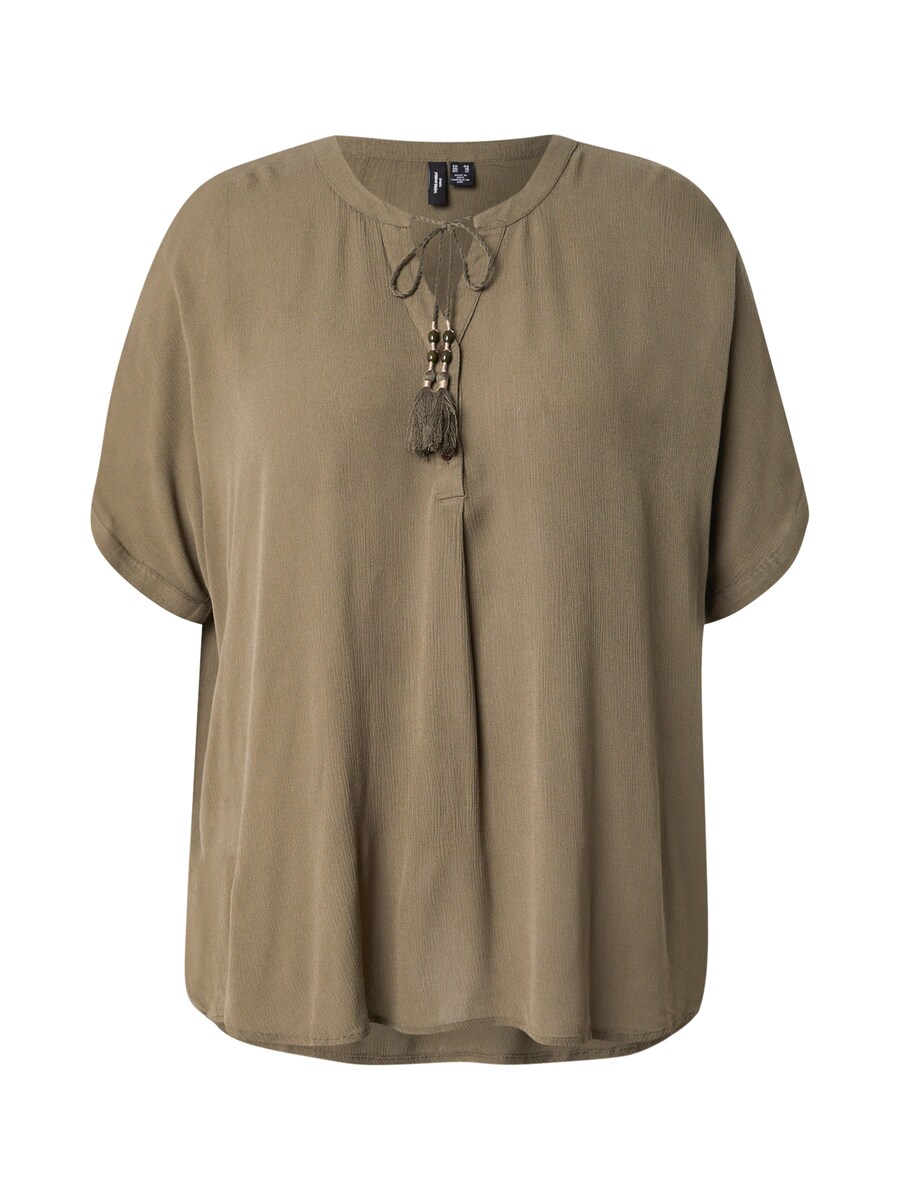 

Блуза Vero Moda Curve VMCBENTE, оливковый