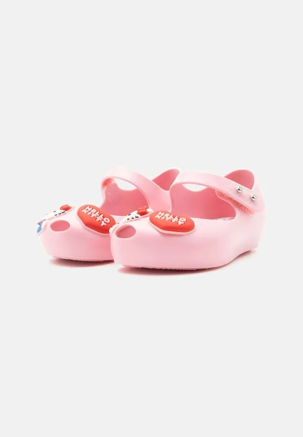 Балетки ultragirl hello kitty и друзья с ремешком на щиколотке Mini Melissa, Pink — фото 4