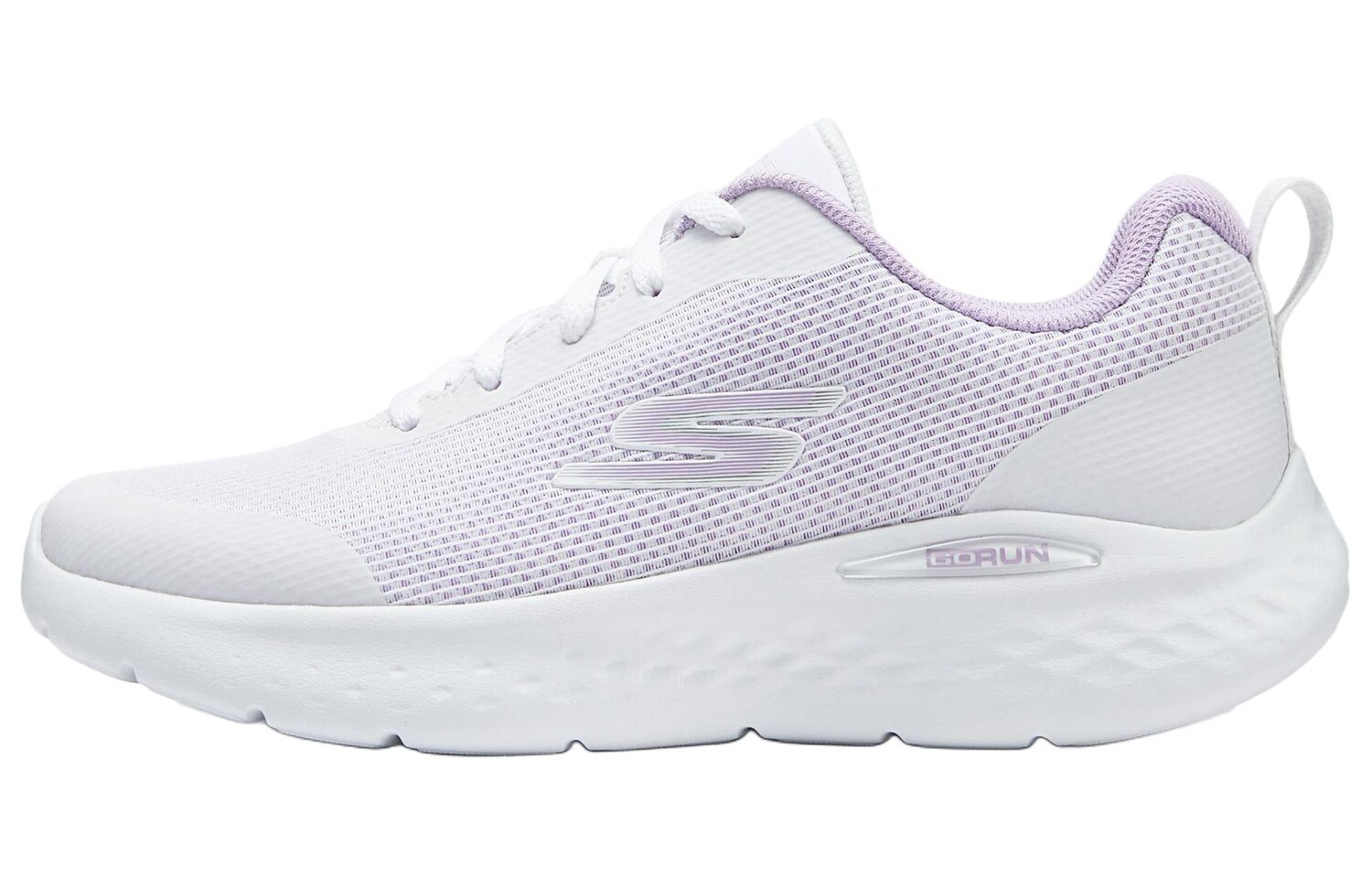 

Кроссовки для бега Go Run Lite женские с низким верхом Skechers, белый/фиолетовый